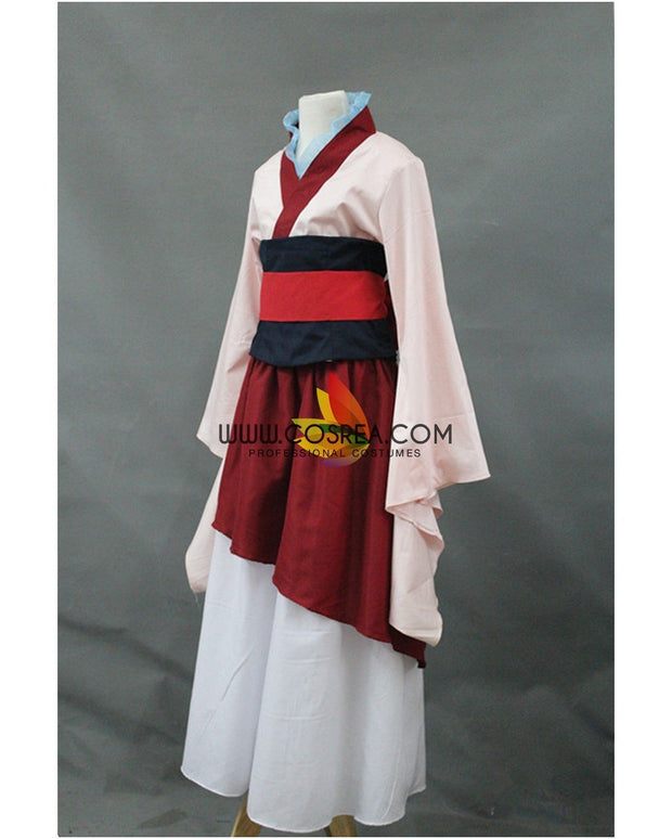 Mulan Classic Matte Satin Cosplay Costume