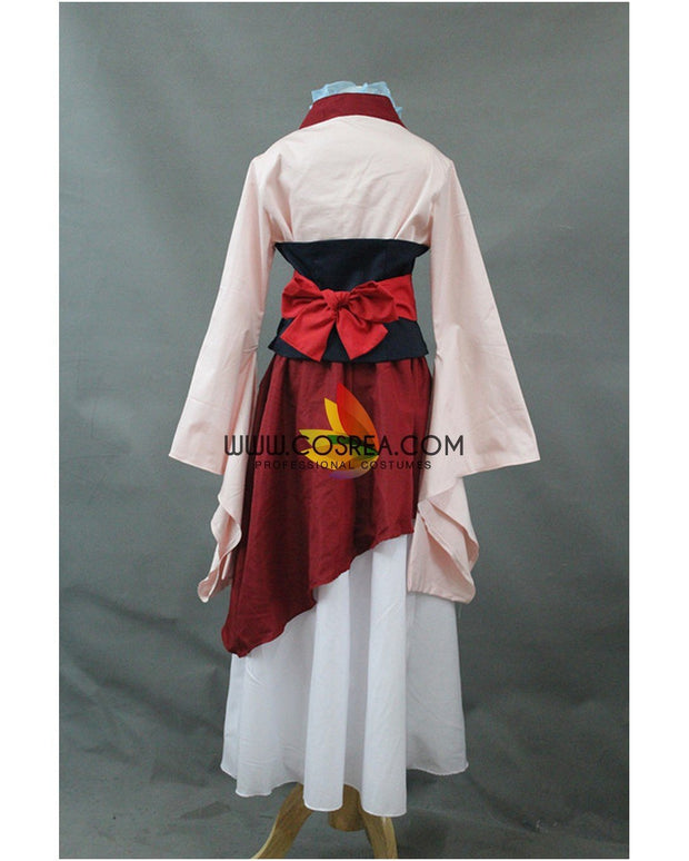 Mulan Classic Matte Satin Cosplay Costume