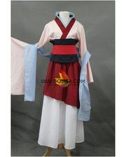 Mulan Classic Matte Satin Cosplay Costume