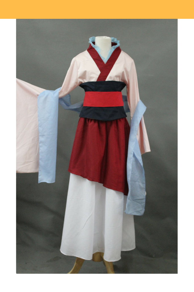 Mulan Classic Matte Satin Cosplay Costume Mulan Classic Matte Satin Cosplay Costume
