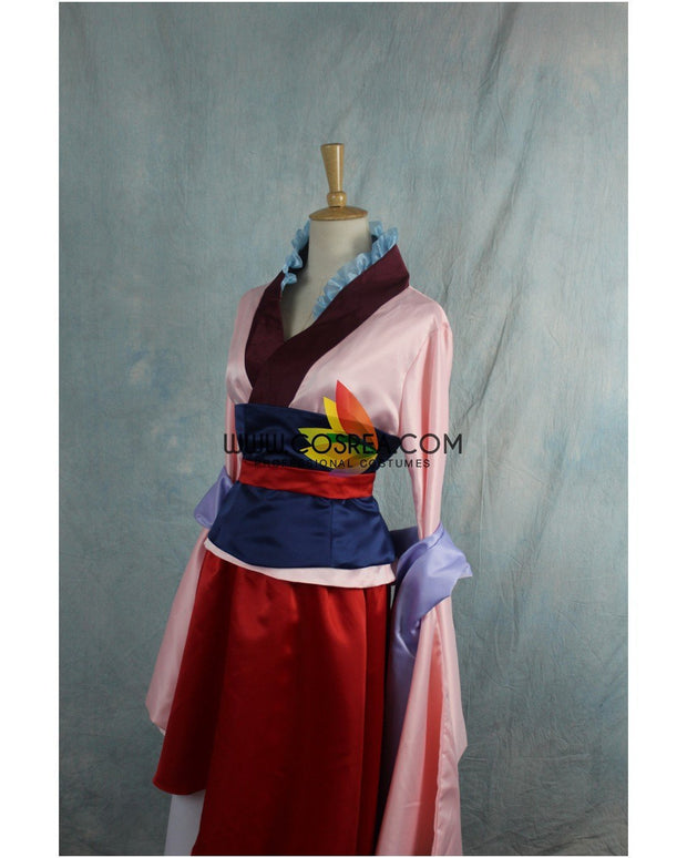 Mulan Satin Cosplay Costume