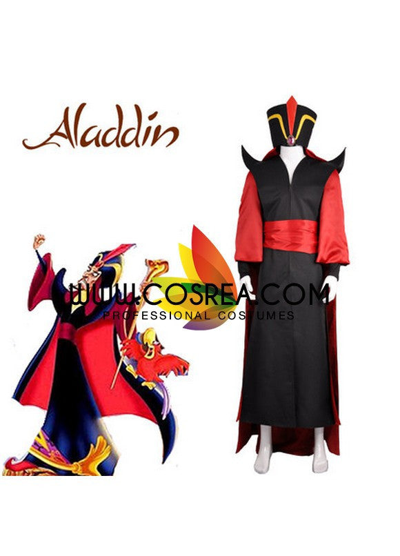 Cosrea Disney No Option Aladdin Jafar Complete Cosplay Costume