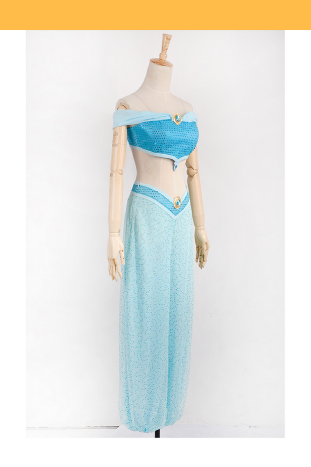 Cosrea Disney No Option Aladdin Jasmine Classic Cosplay Costume