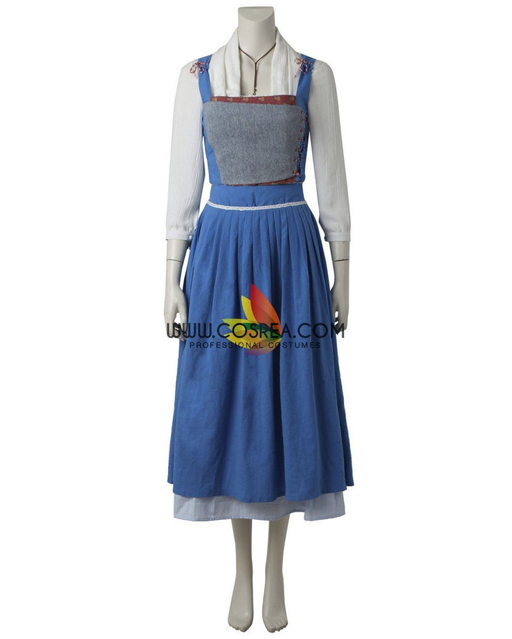 Princess Belle 2017 Live Action Movie Peasant Cosplay Costume