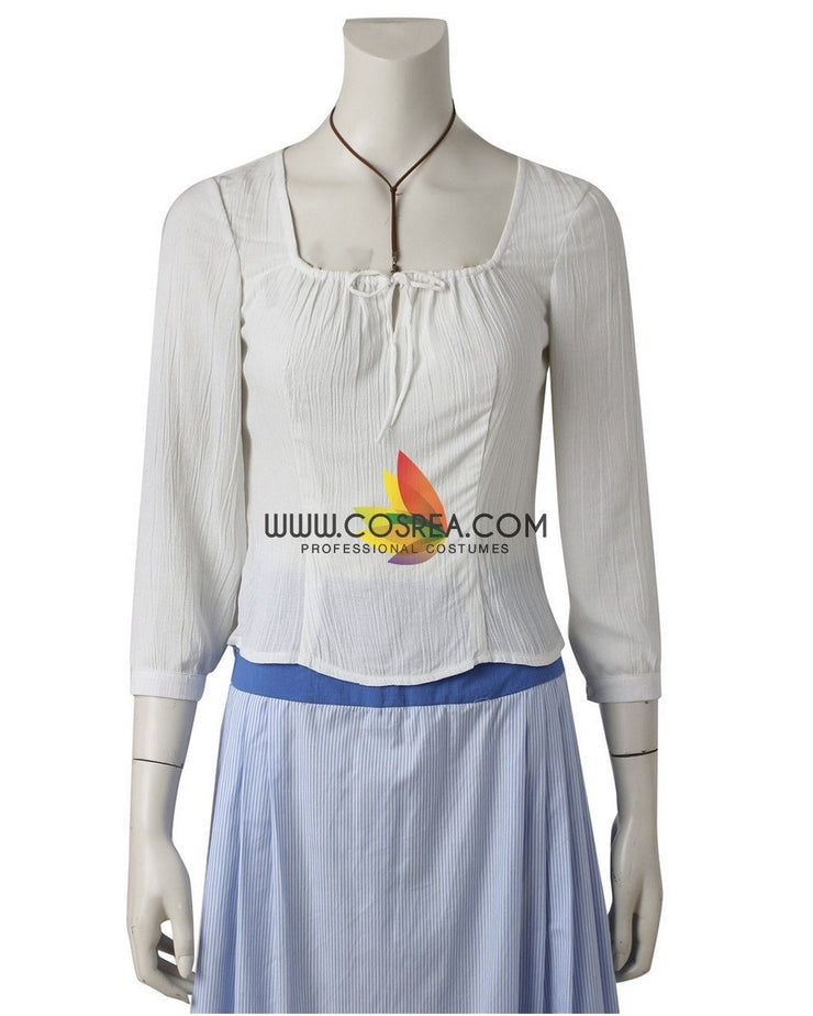 Princess Belle 2017 Live Action Movie Peasant Cosplay Costume