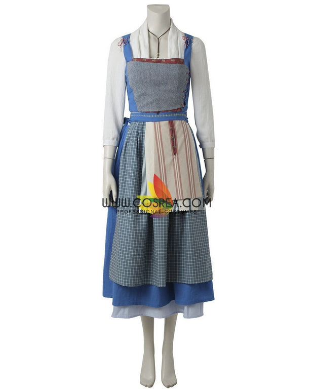 Princess Belle 2017 Live Action Movie Peasant Cosplay Costume