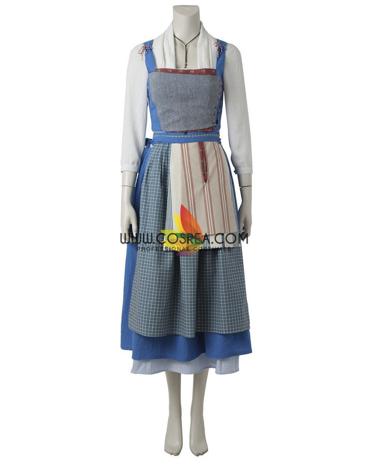Princess Belle 2017 Live Action Movie Peasant Cosplay Costume - Cosrea Cosplay Princess Belle 2017 Live Action Movie Peasant Cosplay Costume - Cosrea Cosplay