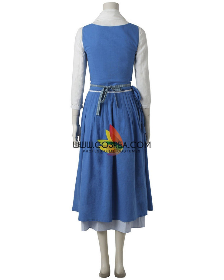 Princess Belle 2017 Live Action Movie Peasant Cosplay Costume