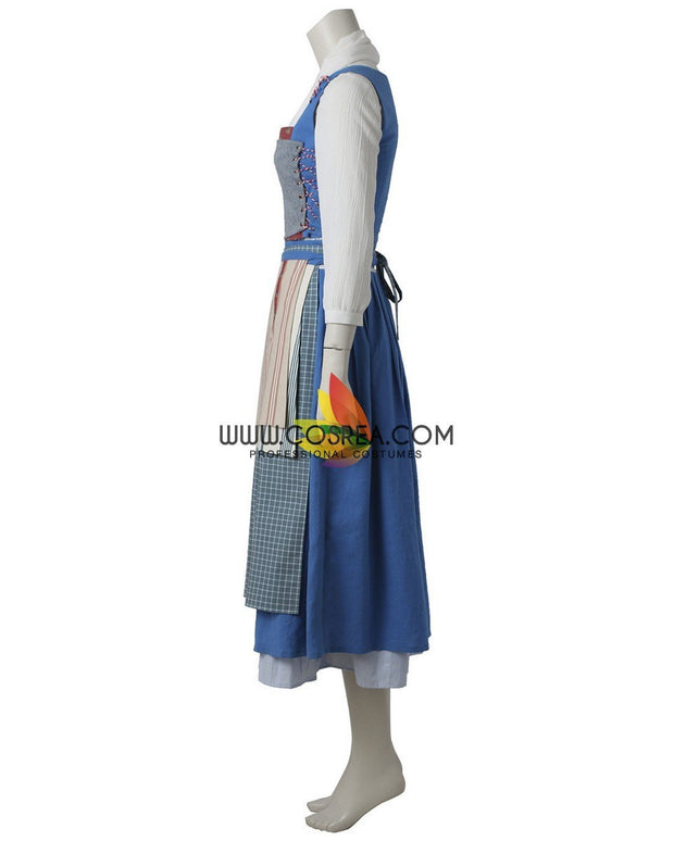 Princess Belle 2017 Live Action Movie Peasant Cosplay Costume
