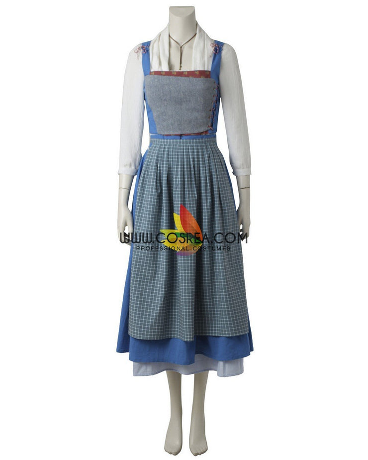 Princess Belle 2017 Live Action Movie Peasant Cosplay Costume