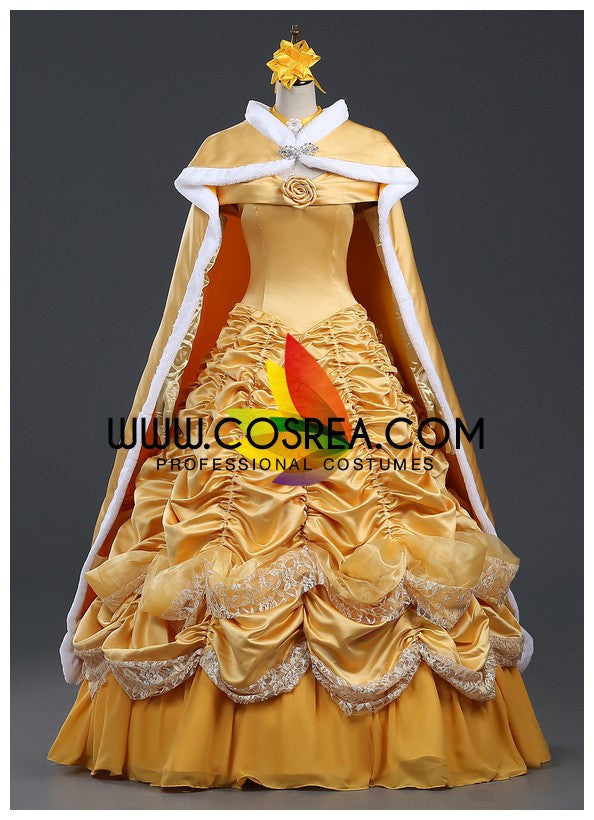 Beast Robe Belle Disney Femme Princess Belle Rose Gold Satin Beauty And Beast Cape Beast Robe Belle Disney Femme Princess Belle Rose Gold Satin Beauty And Beast Cape