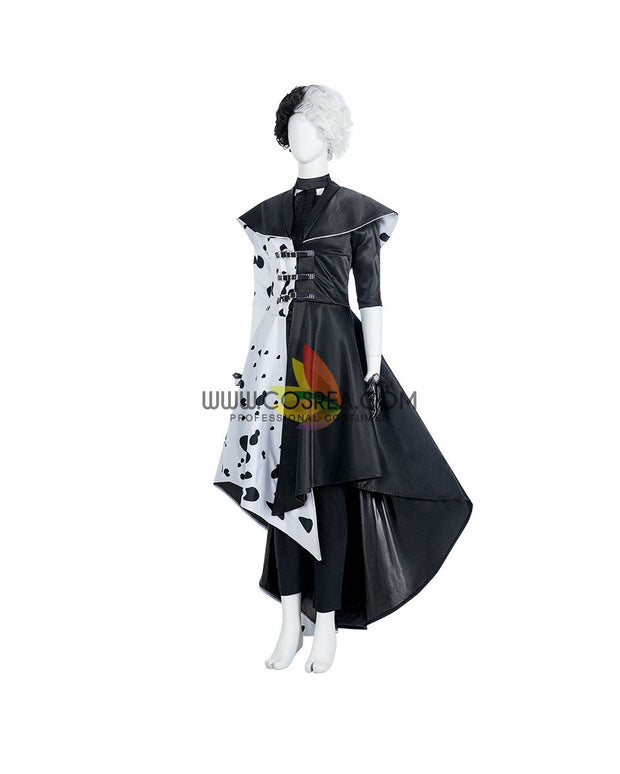 Cruella 2021 Live Action Movie Flame Dress Cosplay Costume - Cosrea Cosplay