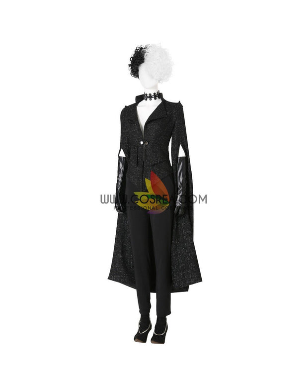 Cosrea Disney No Option Disney Cruella 2021 Movie Charity Gala Outfit Cosplay Costume