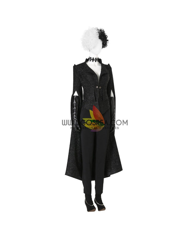 Cosrea Disney No Option Disney Cruella 2021 Movie Charity Gala Outfit Cosplay Costume