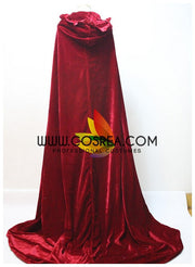 Cosrea Disney No Option Disney Dark Red Velvet Cape