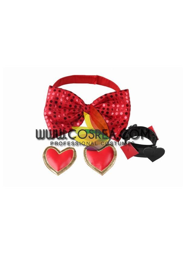 Cosrea Disney No Option Disney TDL Red Hearts Parade Cosplay Costume