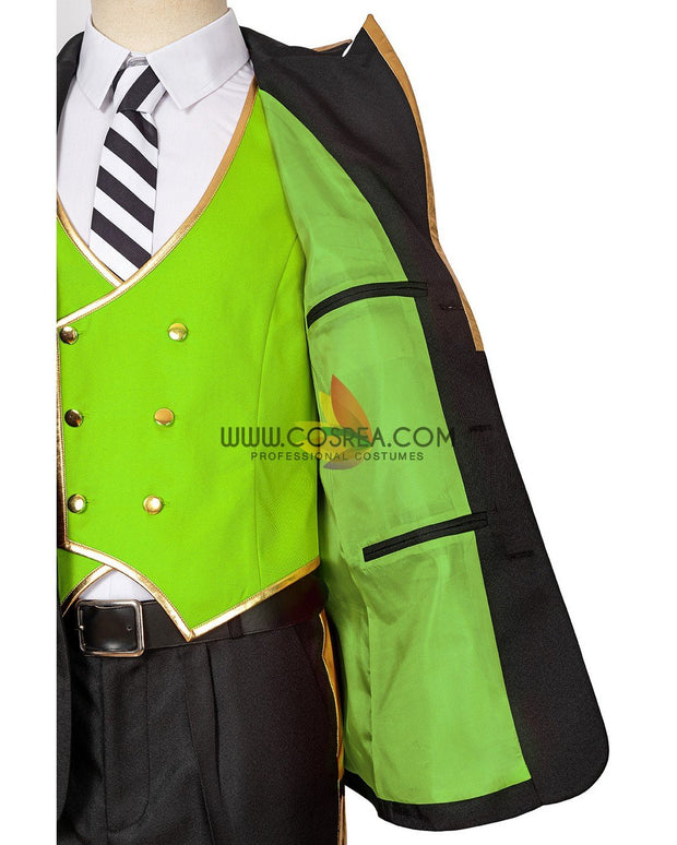 Cosrea Disney No Option Disney Twisted Wonderland Heartslabyul School Uniform Green Ver Cosplay Costume