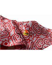 Elena Satin Brocade Cosplay Costume