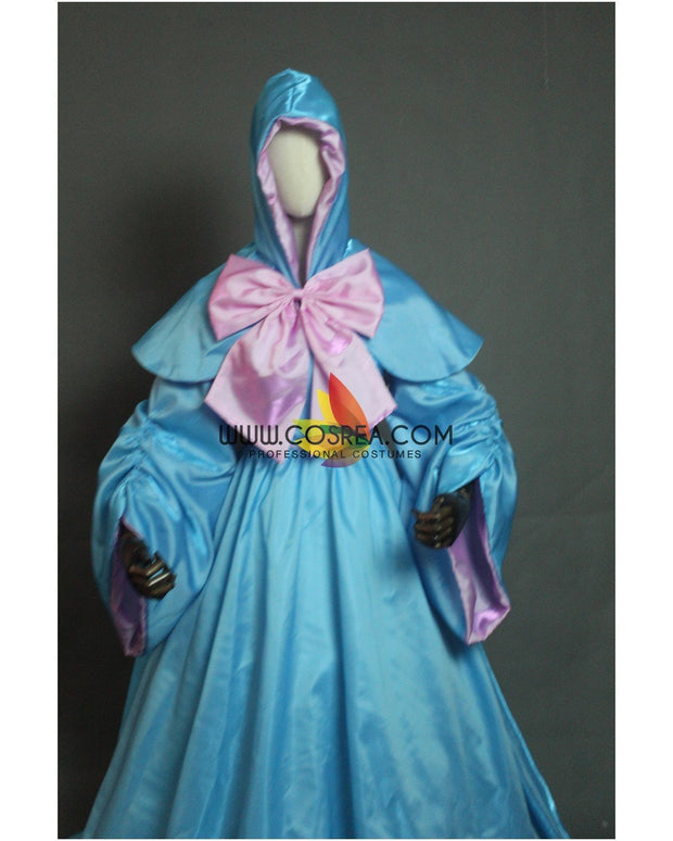 Fairy Godmother Cinderella Satin Cosplay Costume