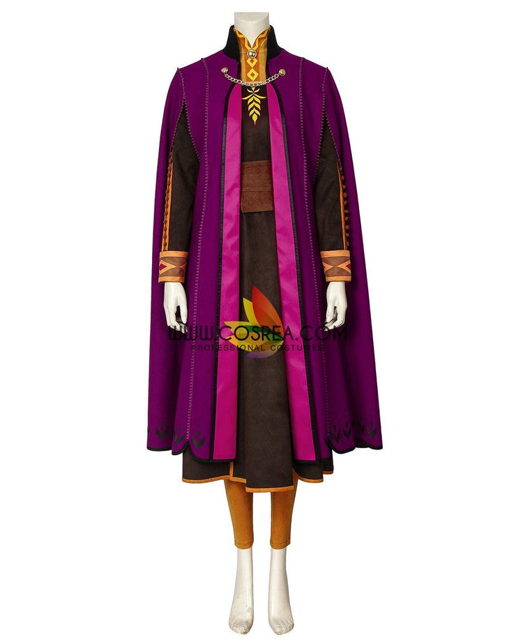 Frozen 2 Anna Cosplay Costume