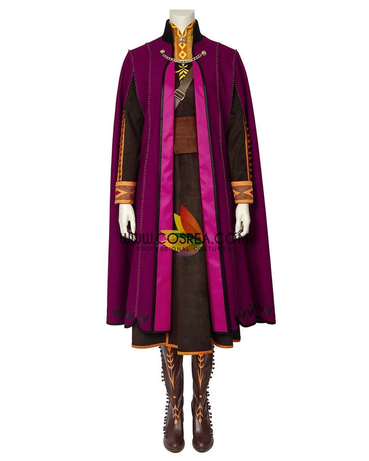 Frozen 2 Anna Cosplay Costume