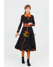 Cosrea Disney No Option Frozen 2 Anna Suede Fabric Cosplay Costume