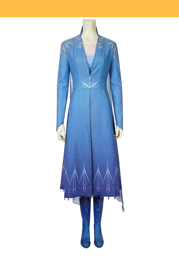 Cosrea Disney No Option Frozen 2 Elsa Cosplay Costume