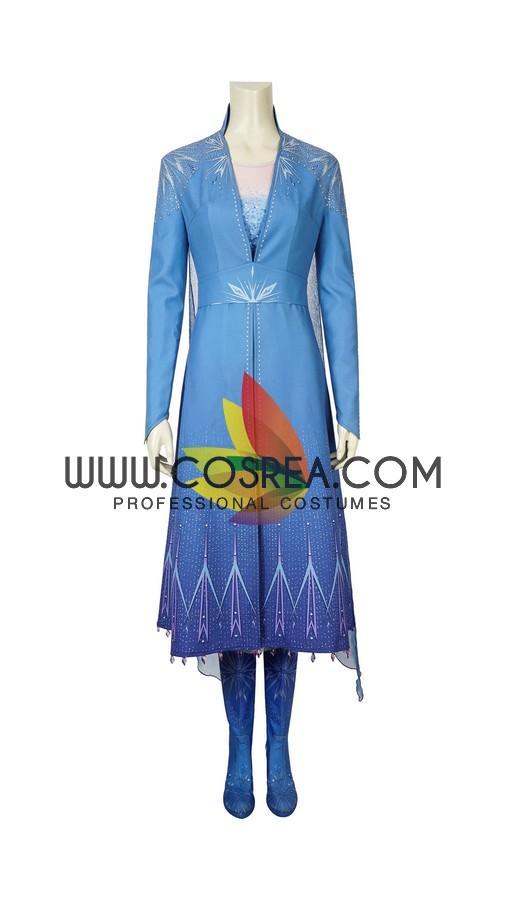 Frozen 2 Elsa Standard Size Only Cosplay Costume