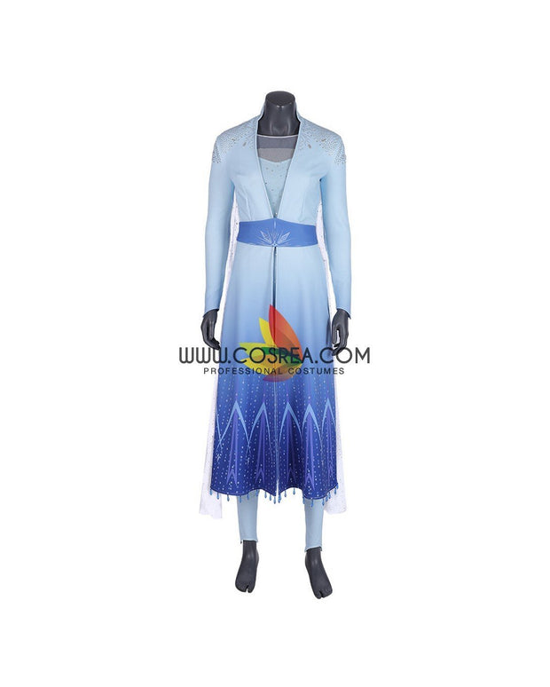 Frozen 2 Elsa Gradient With Custom Sizing Option Cosplay Costume
