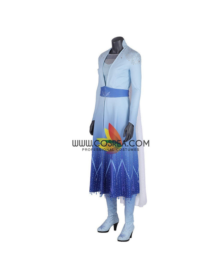 Frozen 2 Elsa Gradient With Custom Sizing Option Cosplay Costume