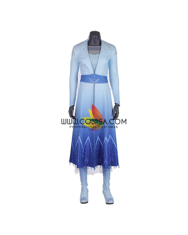 Deluxe Disney Frozen 2 Elsa Costume for Girls