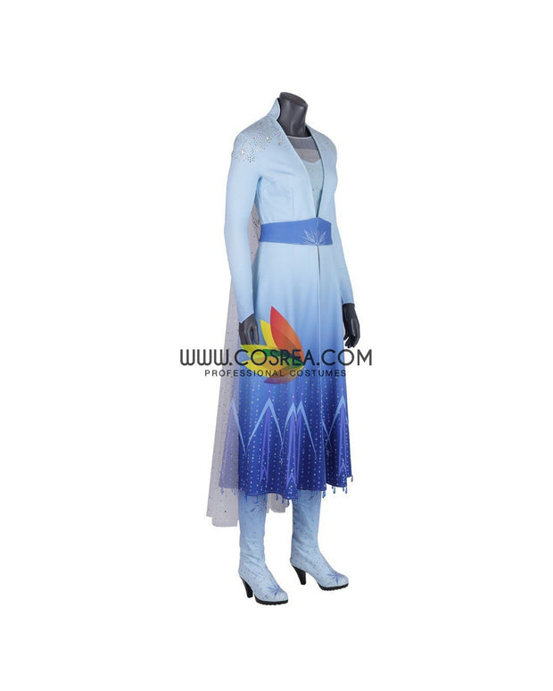 Frozen 2 Elsa Gradient With Custom Sizing Option Cosplay Costume
