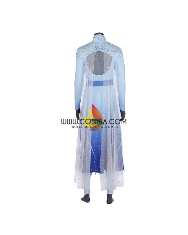 Frozen 2 Elsa Gradient With Custom Sizing Option Cosplay Costume