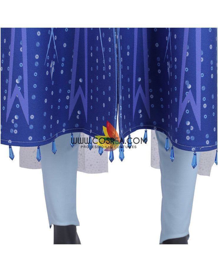 Frozen 2 Elsa Gradient With Custom Sizing Option Cosplay Costume