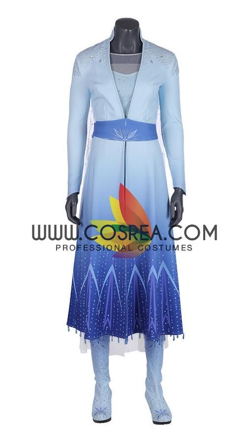 Frozen 2 Elsa Gradient With Custom Sizing Option Cosplay Costume