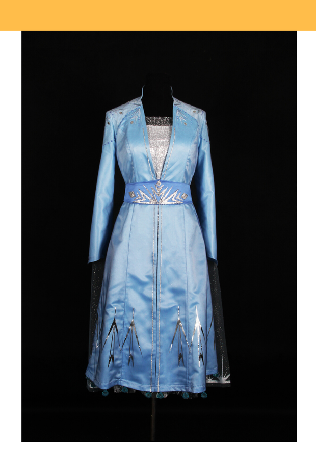 Frozen 2 Elsa High Detail Embroidered Cosplay Costume