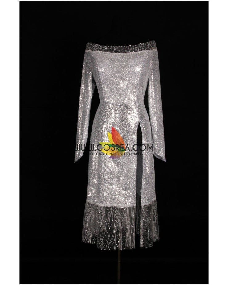 Frozen 2 Elsa High Detail Embroidered Cosplay Costume