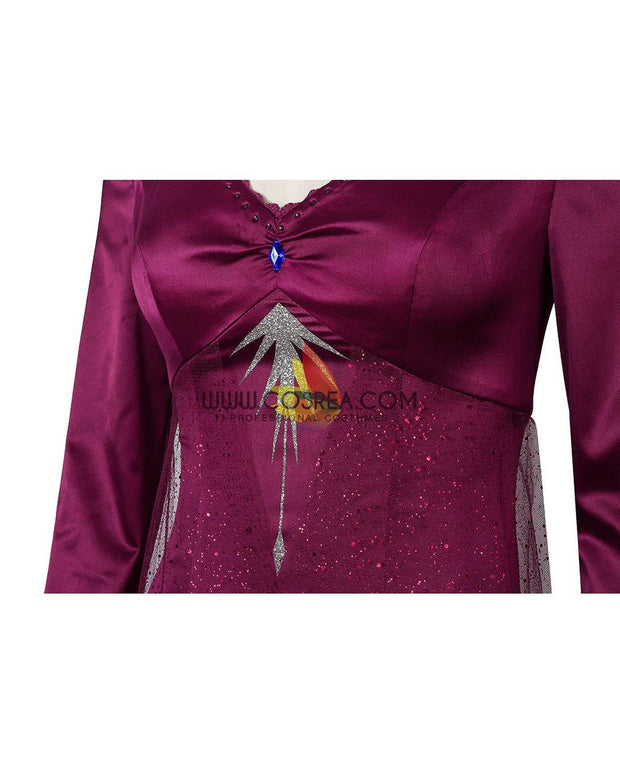 Cosrea Disney No Option Frozen 2 Elsa Into The Unknown Cosplay Costume