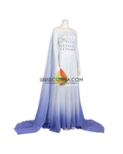 Frozen 2 Elsa Show Yourself Gradient Cosplay Costume
