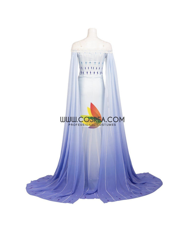 Frozen 2 Elsa Show Yourself Gradient Cosplay Costume