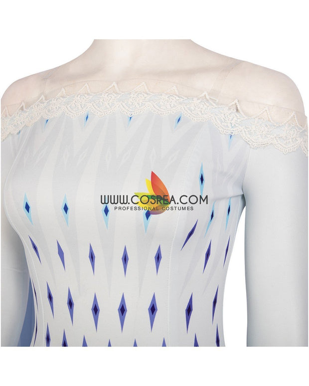 Frozen 2 Elsa Show Yourself Gradient Cosplay Costume