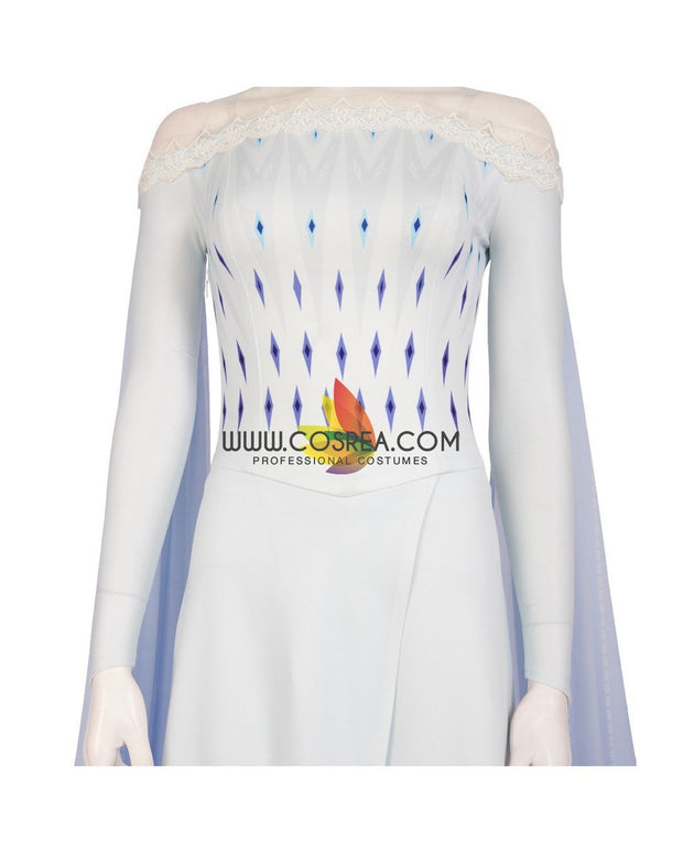 Frozen 2 Elsa Show Yourself Gradient Cosplay Costume