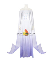 Cosrea Disney No Option Frozen 2 Elsa Show Yourself Gradient Lilac Purple Cosplay Costume