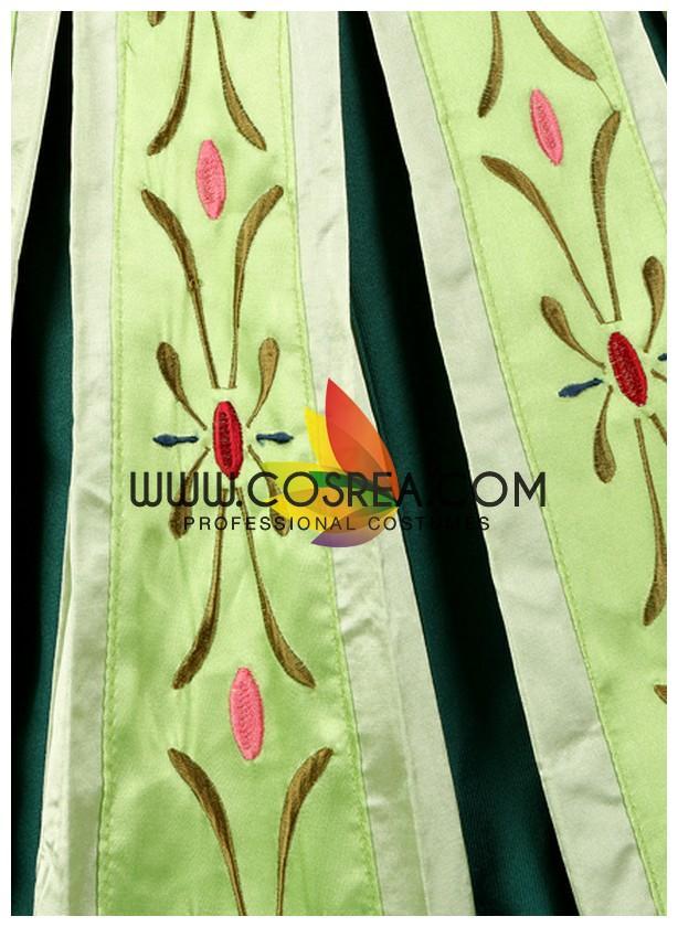 Cosrea Disney No Option Frozen Anna Coronation Classic Cosplay Costume