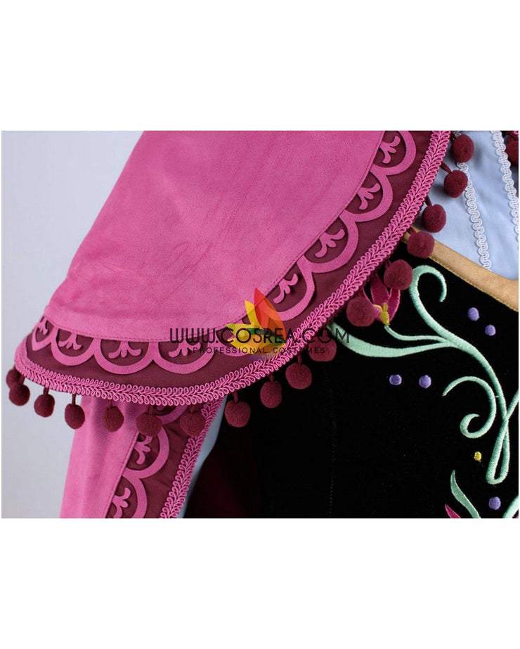 Frozen Anna Winter Complete Cosplay Costume