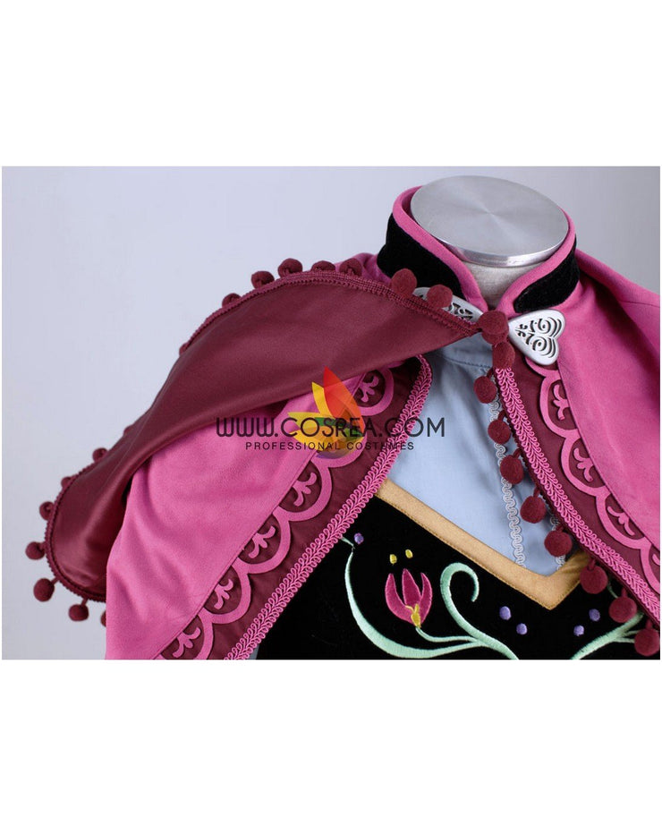 Frozen Anna Winter Complete Cosplay Costume