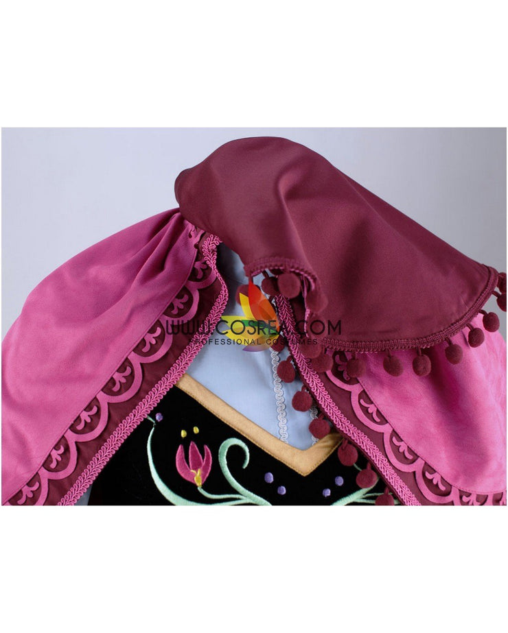 Frozen Anna Winter Complete Cosplay Costume