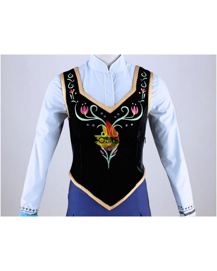 Frozen Anna Winter Complete Cosplay Costume