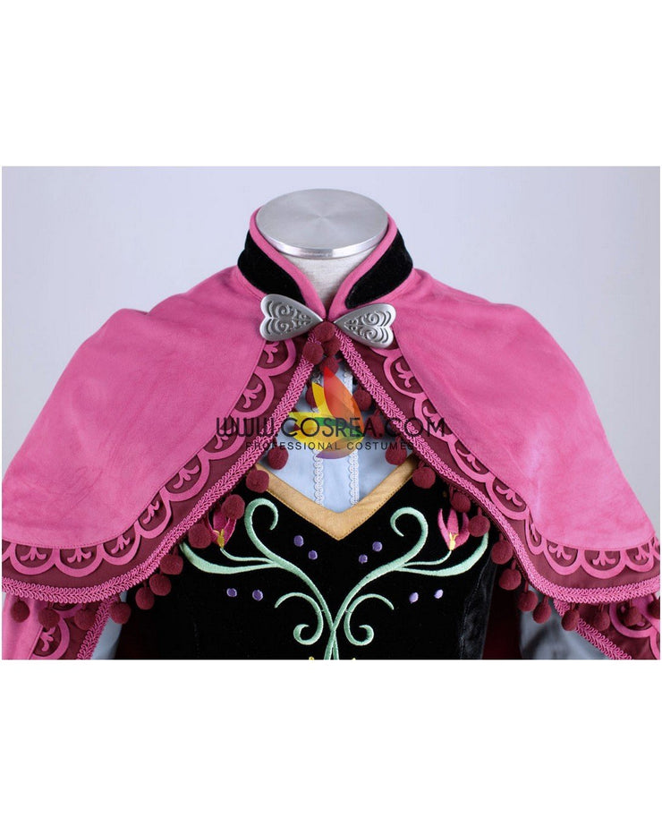 Frozen Anna Winter Complete Cosplay Costume