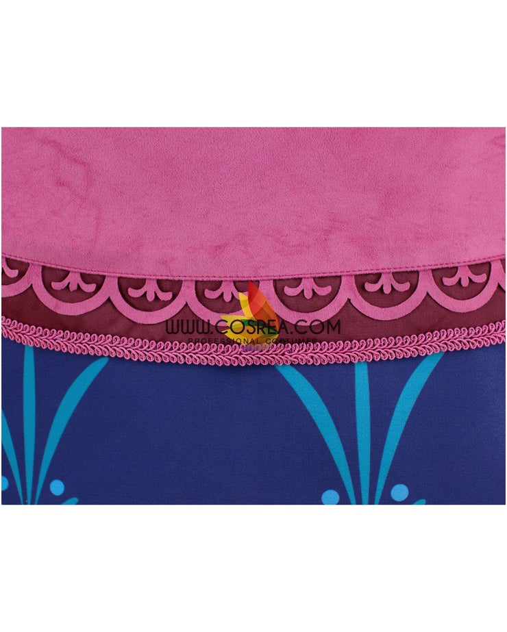 Frozen Anna Winter Complete Cosplay Costume